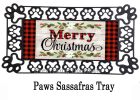Christmas Sentiments Sassafras Mat - 10 x 22 Insert Doormat