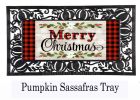 Christmas Sentiments Sassafras Mat - 10 x 22 Insert Doormat
