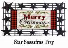 Christmas Sentiments Sassafras Mat - 10 x 22 Insert Doormat
