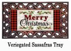 Christmas Sentiments Sassafras Mat - 10 x 22 Insert Doormat