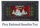 Christmas Tree Farm Sassafras Mat - 10 x 22 Insert Doormat