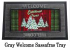 Christmas Tree Farm Sassafras Mat - 10 x 22 Insert Doormat