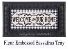 Classic Welcome Home Sassafras Mat - 10 x 22 Insert Doormat