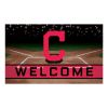 Cleveland Guardians Flocked Rubber Doormat - 18 x 30