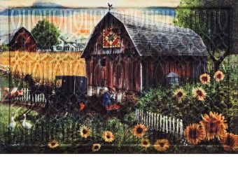 Trellis Embossed Country Paradise Dimensions Doormat - 19 x 30