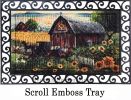 Trellis Embossed Country Paradise Dimensions Doormat - 19 x 30