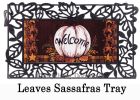 Sassafras Country Pumpkin Mat - 10 x 22 Insert Doormat