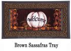 Sassafras Country Pumpkin Mat - 10 x 22 Insert Doormat