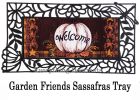 Sassafras Country Pumpkin Mat - 10 x 22 Insert Doormat