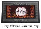 Sassafras Country Pumpkin Mat - 10 x 22 Insert Doormat
