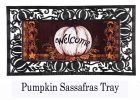 Sassafras Country Pumpkin Mat - 10 x 22 Insert Doormat