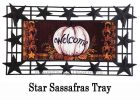 Sassafras Country Pumpkin Mat - 10 x 22 Insert Doormat