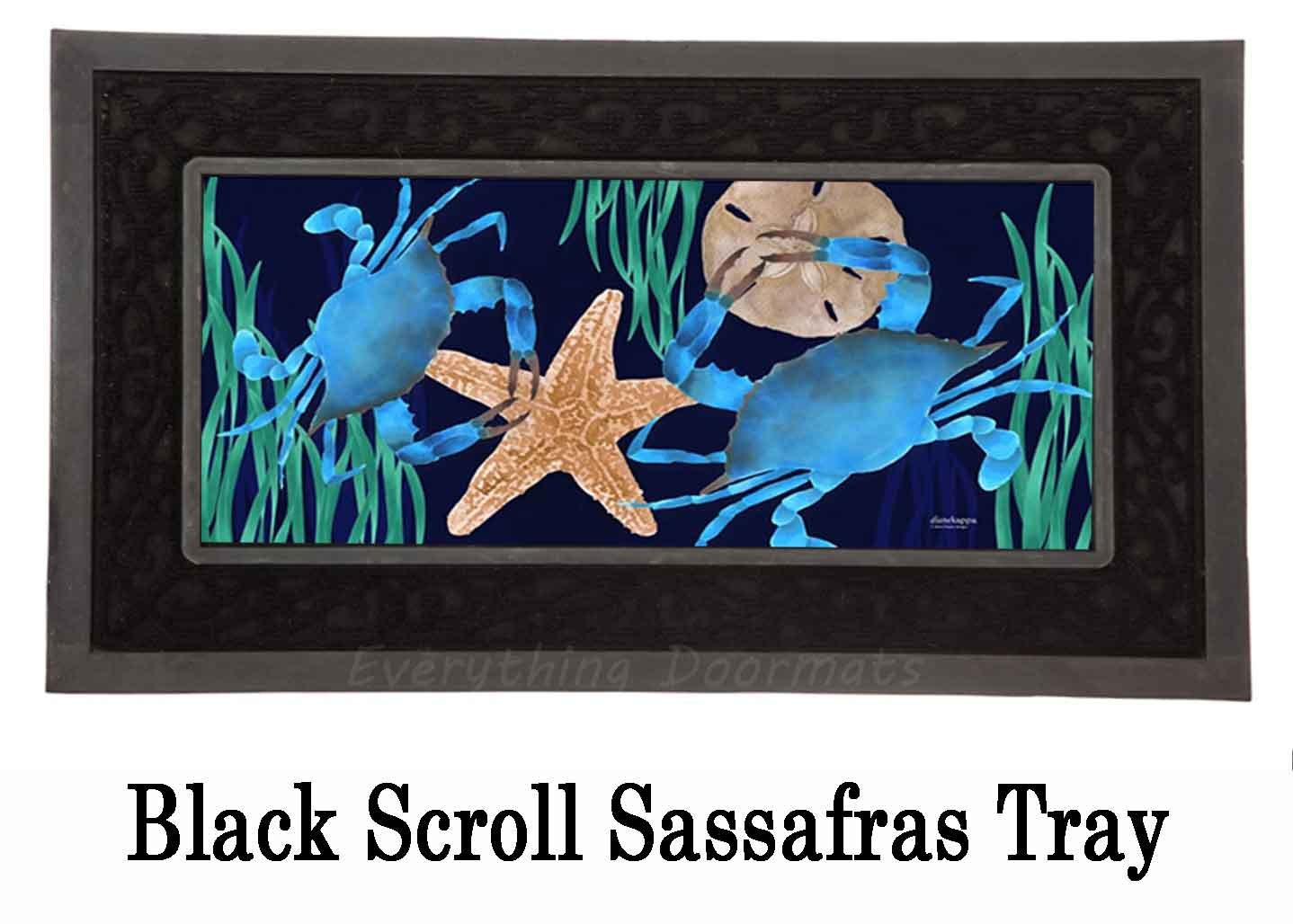 Crabby Duo Sassafras Mat 10 x 22 Insert Doormat