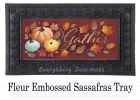 Crafted Harvest Sassafras Mat - 10 x 22 Insert Doormat