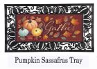 Crafted Harvest Sassafras Mat - 10 x 22 Insert Doormat