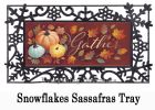 Crafted Harvest Sassafras Mat - 10 x 22 Insert Doormat