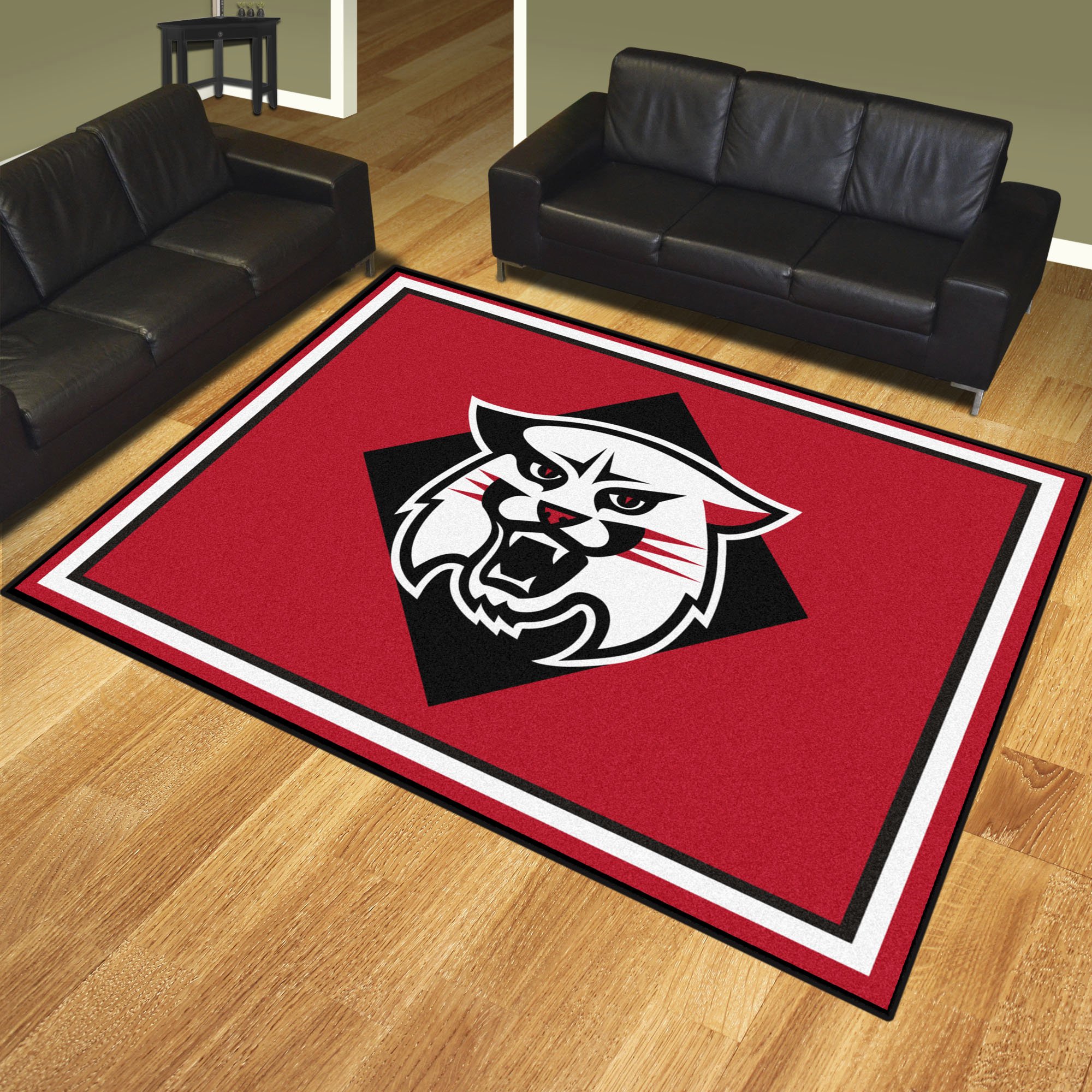 Davidson College Area Rug Nylon 8 X 10