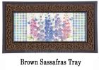 Delphiniums Sassafras Mat - 10 x 22 Insert Doormat