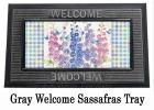 Delphiniums Sassafras Mat - 10 x 22 Insert Doormat