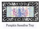 Delphiniums Sassafras Mat - 10 x 22 Insert Doormat