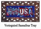 Distance Can't Stop the USA Sassafras Mat - 10 x 22 Insert Doormat