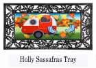 Fall Camper Welcome Sassafras Mat - 10 x 22 Insert Doormat