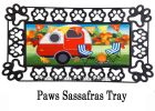 Fall Camper Welcome Sassafras Mat - 10 x 22 Insert Doormat