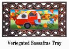 Fall Camper Welcome Sassafras Mat - 10 x 22 Insert Doormat