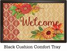 Indoor & Outdoor Fall Damask Insert Doormat - 18x30