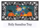 Fall Fella Scarecrow Sassafras Mat - 10 x 22 Insert Doormat