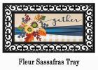 Fall Floral Gather Sassafras Mat - 10 x 22 Insert Doormat