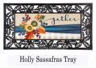 Fall Floral Gather Sassafras Mat - 10 x 22 Insert Doormat