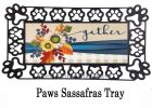 Fall Floral Gather Sassafras Mat - 10 x 22 Insert Doormat