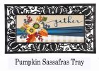 Fall Floral Gather Sassafras Mat - 10 x 22 Insert Doormat