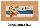 Fall Floral Gather Sassafras Mat - 10 x 22 Insert Doormat