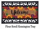 Fall Floral Welcome Kensington Switch Insert Mat - 9 x 28