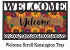 Fall Floral Welcome Kensington Switch Insert Mat - 9 x 28