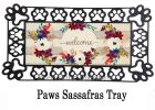 Sassafras Fall Stripes Welcome Mat - 10 x 22 Insert Doormat