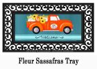 Fall Sunflower Truck Sassafras Mat - 10 x 22 Insert Doormat