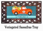 Fall Sunflower Truck Sassafras Mat - 10 x 22 Insert Doormat