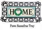 Farmhouse Home Wreath Sassafras Mat - 10x22 Insert Doormat