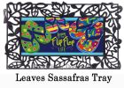 Sassafras Flip Flop Life Mat - 10x22 Insert Doormat