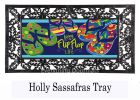 Sassafras Flip Flop Life Mat - 10x22 Insert Doormat