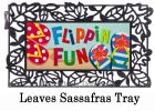 Sassafras Flippen Fun Flip Flop Switch Mat - 10 x 22 Insert