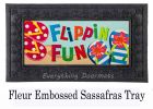 Sassafras Flippen Fun Flip Flop Switch Mat - 10 x 22 Insert