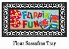 Sassafras Flippen Fun Flip Flop Switch Mat - 10 x 22 Insert