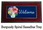 Sassafras Floral Mason Jar Mat - 10 x 22 Insert Doormat