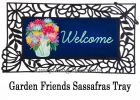 Sassafras Floral Mason Jar Mat - 10 x 22 Insert Doormat