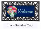 Sassafras Floral Mason Jar Mat - 10 x 22 Insert Doormat