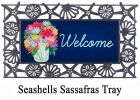 Sassafras Floral Mason Jar Mat - 10 x 22 Insert Doormat